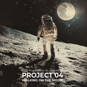 PDJ Project - Year IX - Month 08 - Project 04 - Walking On The Moon